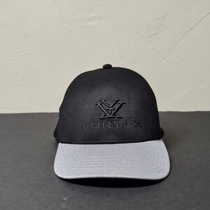 Vortex Optics Hat Cap Black Grey Seamless One Touch Q3 Quick Dry